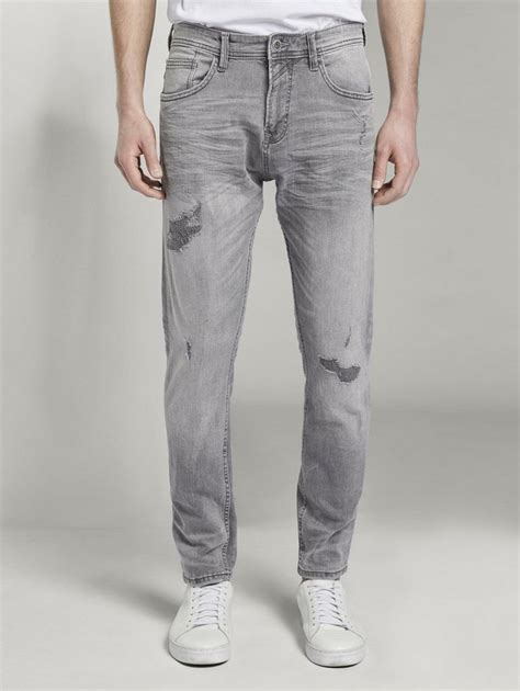 Tom Tailor Denim Tapered Fit Jeans Tapered Conroy Stretch Jeans Mit
