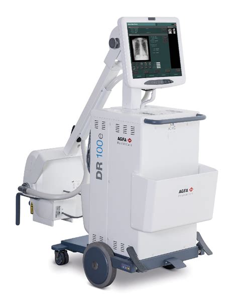 Agfa DR 100e Compact Affordable Mobile X Ray Imaging System