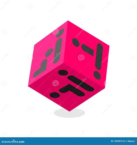Cube With Sex Postures Icon Stock Vector Illustration Of Passion Design 120987216