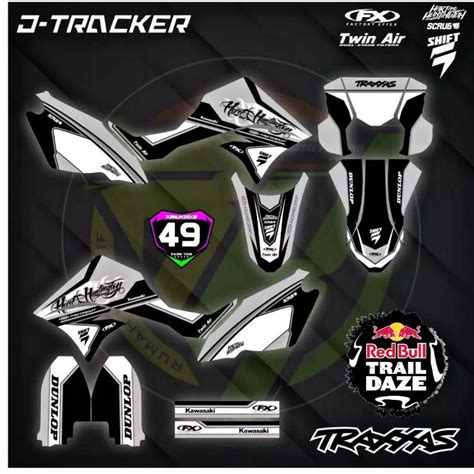 Jual Decal Sticker Striping Variasi Fullbody Klx Dtracker