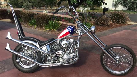 Easy Rider Peter Fonda Replica Panhead Chopper For Sale Youtube