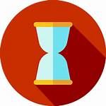 Icon Hourglass Waiting Clock Utensils Tools Date