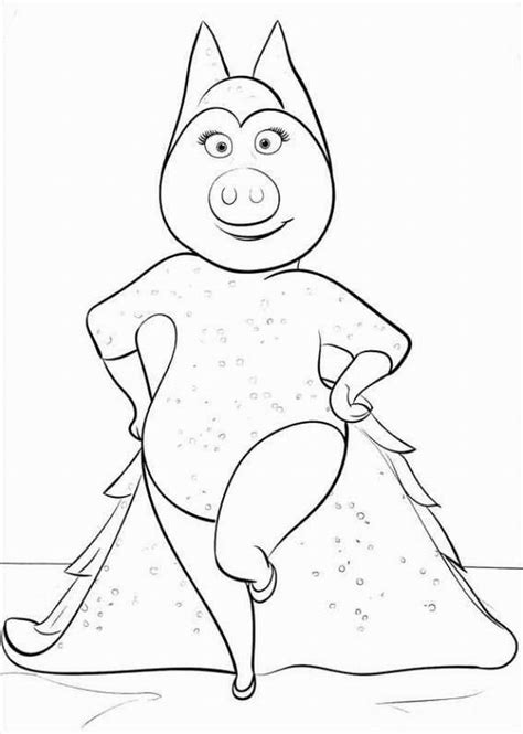 For kids & adults you can.the world of disney is one of the richest created by a studio and has since 1983 progressed with more cartoons and movies to amaze us. Sing movie coloring pages
