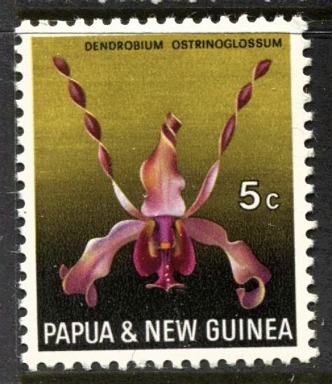 Stamp Station Perth Papua New Guinea Orchids Mnh Australia