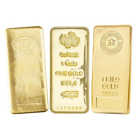1 Kilo Gold Bar Buy Online At Goldsilver