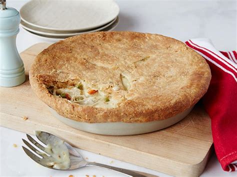Add peas and parsley to the filling. Chicken Pot Pie Recipe | Ree Drummond | Food Network