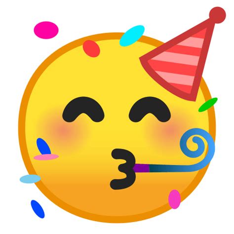 Party Face Emoji Free Download All Emojis Emoji Island Get More
