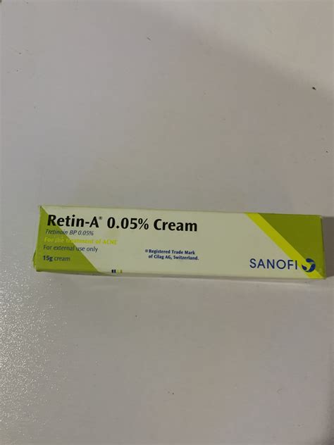 Retin A 005 Cream For Acne Treatment Beaut Cosmetics