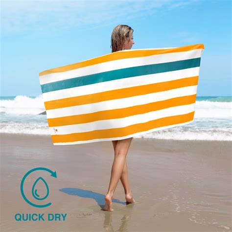 Microfiber Beach Towel Lightweight Quick Dry Pool Swim Travel Gym Compact Towel Ebay