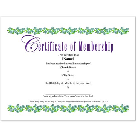 Free printable church membership certificates provides a comprehensive and comprehensive pathway for students to see progress after the end of each module. Essential Church Certificates