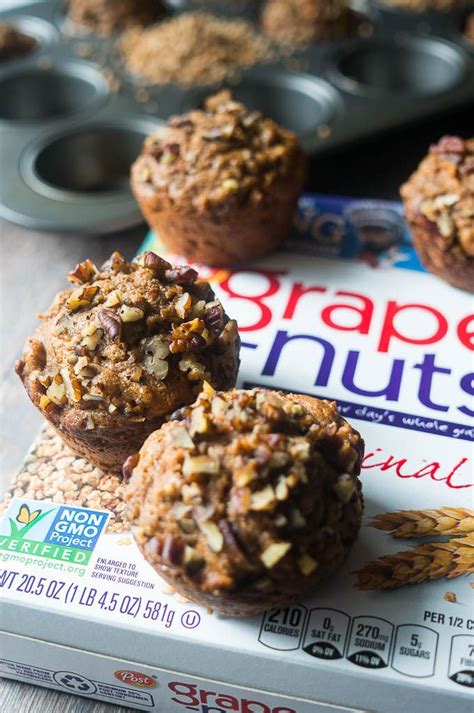 Morning Glory Grape Nuts Muffins Recipe Grape Nuts Recipes Grape