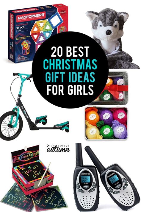 20 FANTASTIC Christmas gifts for girls  these are great ideas! #