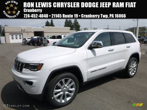 2017 Bright White Jeep Grand Cherokee Limited 4x4 ...
