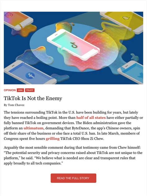 theinformation opinion tiktok is not the enemy milled