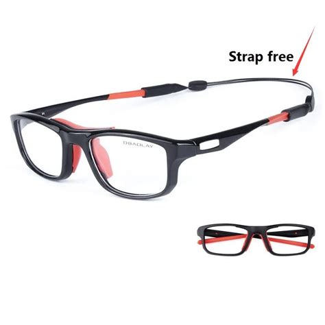 cubojue sports glasses men women basketball football men s degree frame eyeglasses tr90