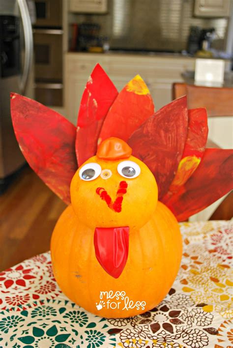 Pumpkin Turkey Craft Mommy Blogs Justmommies