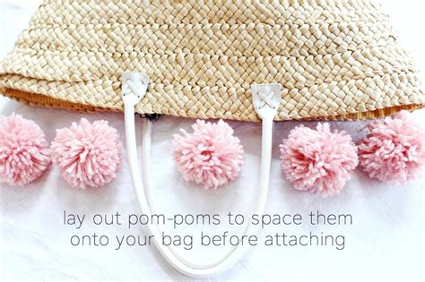 How To Make Your Own Diy Pom Pom Beach Bag Zoë With Love