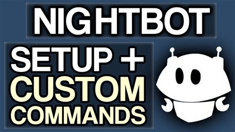 How To Setup Nightbot For Twitch Nightbot Beginner Tutorial Youtube