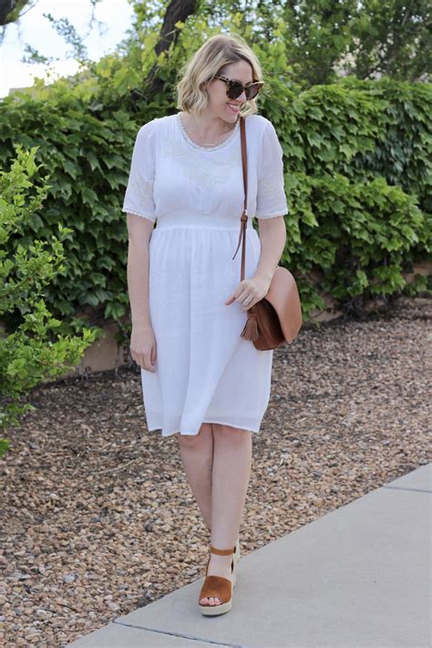 Casual White Dress Outfit White Dress Outfit Casual White Dress Little White Dresses Dress
