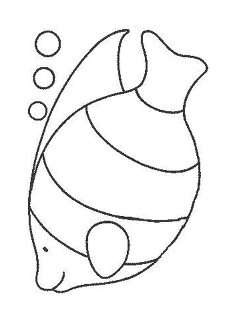 With no mess and running around, fish coloring pages are ideal for expanding imagination of your child. Simple fish coloring pages download and print for free