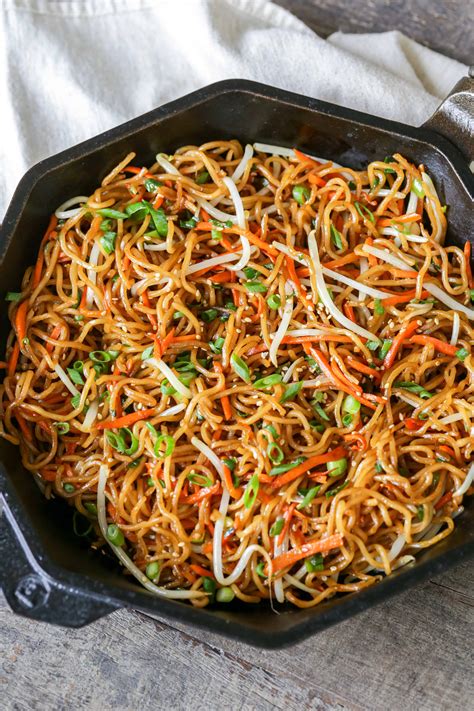 How To Make Chinese Fried Noodles With Vegetables Best Vegetable In