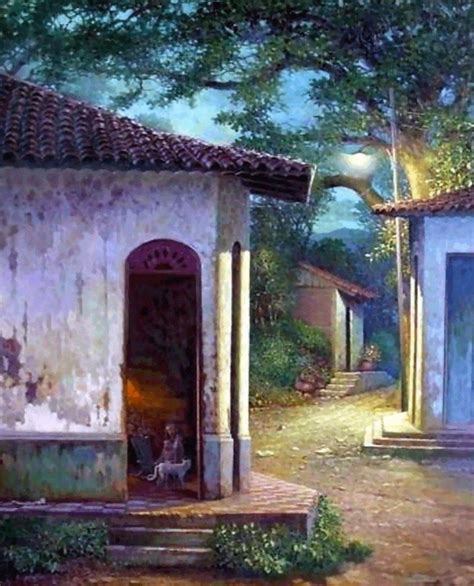 Pinturas Paisajes Mexicanos Paisaje Mexicano Pintado Óleo Sobre Lienzo