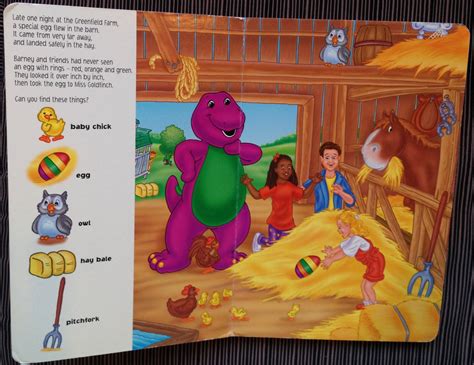 Barney Baby Bop Plush Purple Dinosaur Books Puzzle Cake Etsy