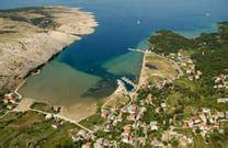 Strand Veli Mel In Lopar Auf Der Insel Rab Strandf Hrer Kroati De