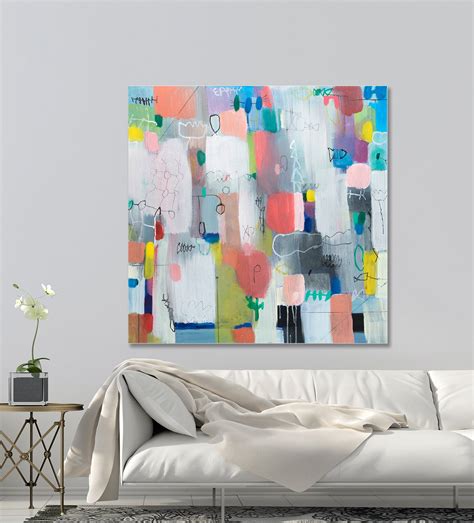 Abstract Painting Original Canvas Painting Contemporary Art 32x32 By
