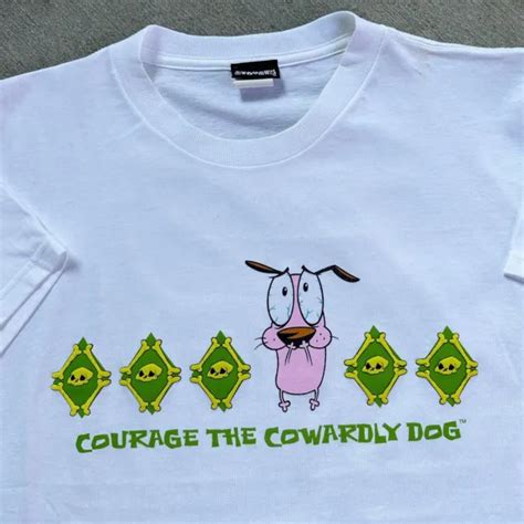 Vintage Courage The Cowardly Dog Cartoon Network Shirt 100000 Picclick