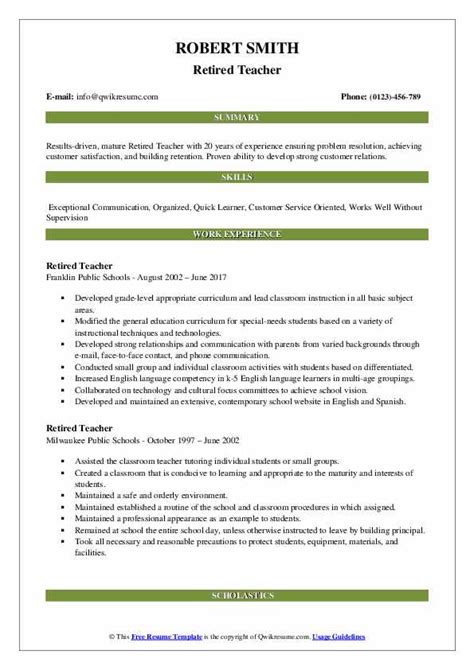Here you should include your name. Retiree Office Resume - Retiree Resume Example Retirement ...