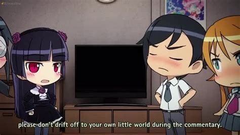 Oreimo Animated Commentary Episode 15 English Subbed Watch Cartoons