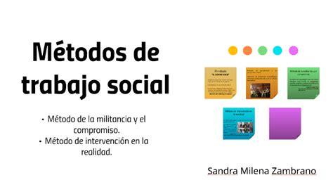 Métodos De Trabajo Social By Valentina Cardenas On Prezi