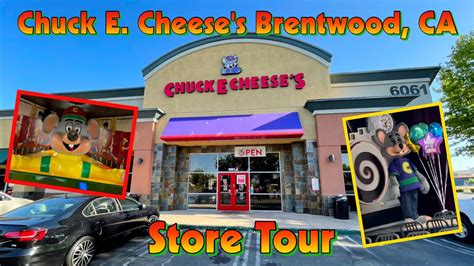 Chuck E Cheeses Brentwood Ca Store Tour Youtube
