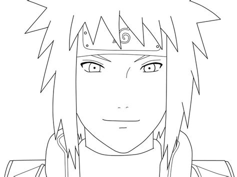 Minato Smile Lineart By Sabbaru Naruto Sketch Naruto Drawings Easy