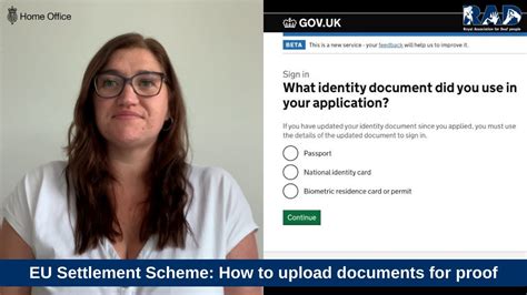 Eu Settlement Scheme How To Upload Documents For Proof On Your