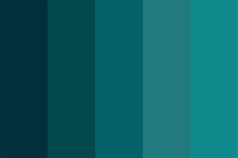 Navy Teal Turquoise Color Palette Teal Color Palette Teal Color