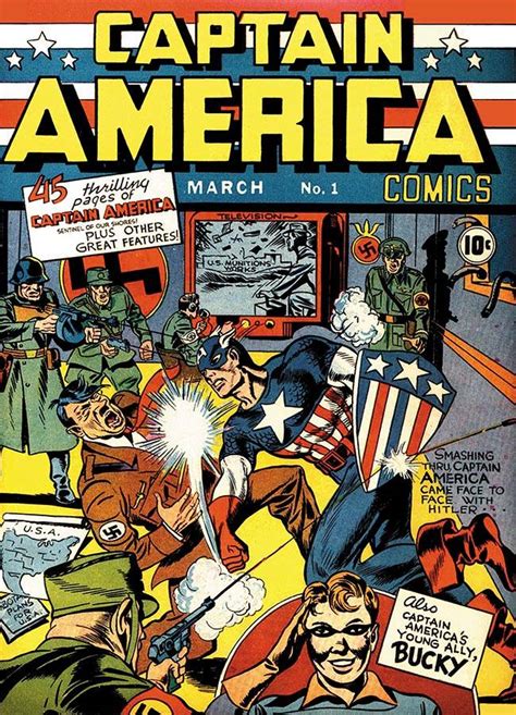 Captain America Comics 1941 N° 1timely Publications Guia Dos