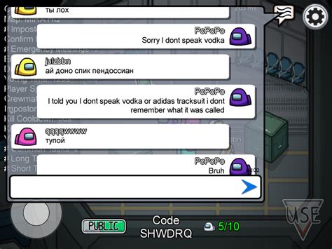 Sorry I don’t speak vodka : r/AmongUs