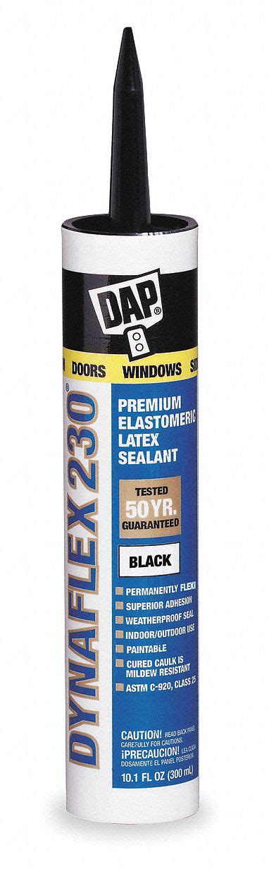 Dap Black Caulk Acrylic 101 Oz Cartridge 2kvg218280 Grainger