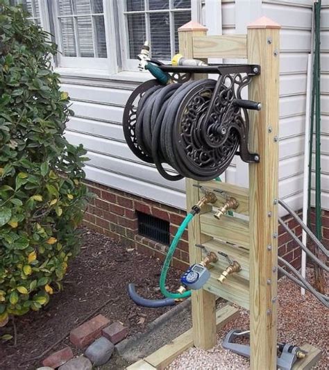 The 25 Best Hose Reel Ideas On Pinterest Garden Hose Reels Water Hose And Used Rims And Tires