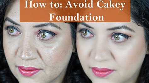 How To Avoid Cakey Foundation Youtube