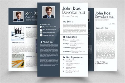 As a dedicated portfolio manager, i would bring a keen eye for opportunity and a successful track record to your organization. 3 Page Resume Portfolio Cover Letter | Creative Cover ...