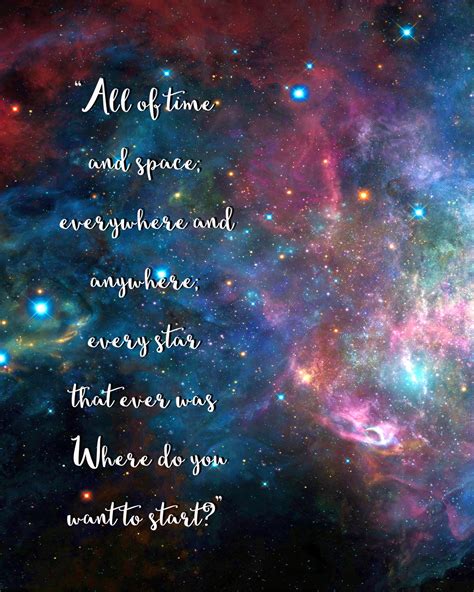 √ Doctor Who Galaxy Quote Freebie New Handycrafts