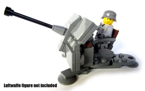 Flak 38 2cm Automatic Cannon Cannon Lego And Lego Ww2