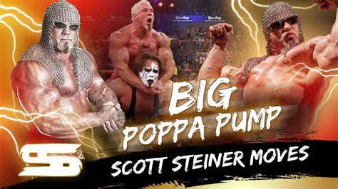 Top 76 Moves Of Big Poppa Pump Scott Steiner Youtube