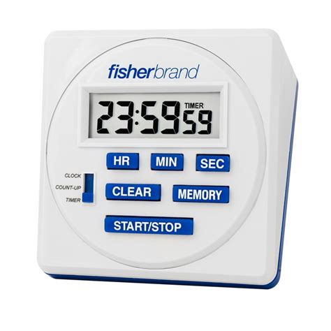 Fisherbrand Traceable Lab Top Timer Display 05 Inh 13cm Power