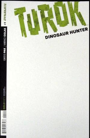 Turok Dinosaur Hunter Series 2 1 1st Printing Variant Blank