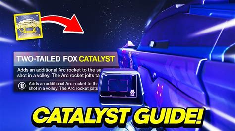 Two Tailed Fox Catalyst Guide How To Get It Destiny 2 Lightfall