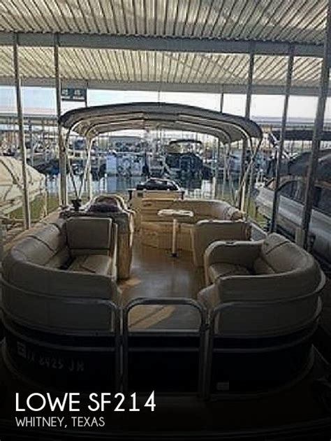 2016 Lowe Sf214 Pontoon Boat For Sale In Whitney Tx